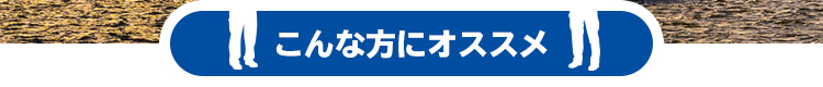 こんな方にオススメ